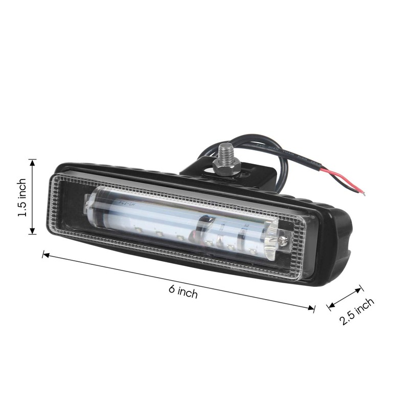 LY8 LED Forklift Safety Light 30W 2Pack RED Warehous Warning