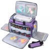 LUXJA Sewing Machine Case with Removable Padding Pad, Travel Case