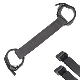 TWZKXC 1 Pack Bicycle Carrying Strap, Mountain Bike Frame Handle Carrying Lifter Bike Rack Strap for Road Mountain Bike, Portable and Labor-Saving, Black