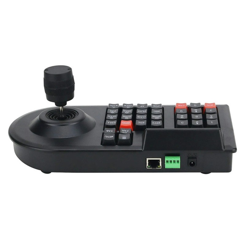 PTZ Camera Keyboard 3D Vehicle Speed Dome Controller LCD Display