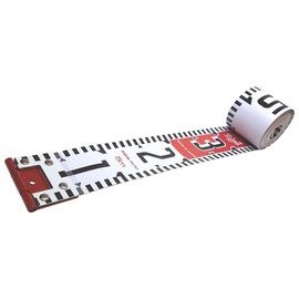 KDS Tape Measure Ribbon Rod, 3 m R60-3 (Tape Measure Tape) Tape Width: 60 mm, Many Uses (Photo, Sports, Leisure and Work), Very Stable Yet Soft and Flexible