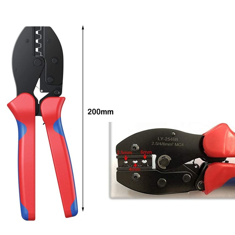 VIVIIHOO Solar Crimping Pliers, Slocable Solar PV Connector, PV Crimper