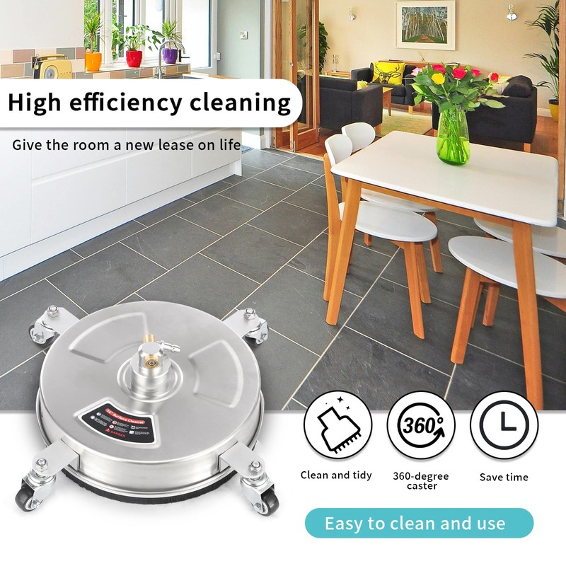 SORODO 16.5" (16.5" Pressure Washer Surface Cleaner, Power Washer Surface