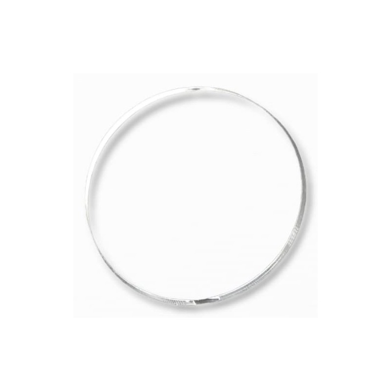 20-Piece 2" Clear Cast Acrylic Discs for Ornaments, Jewelry, Custom