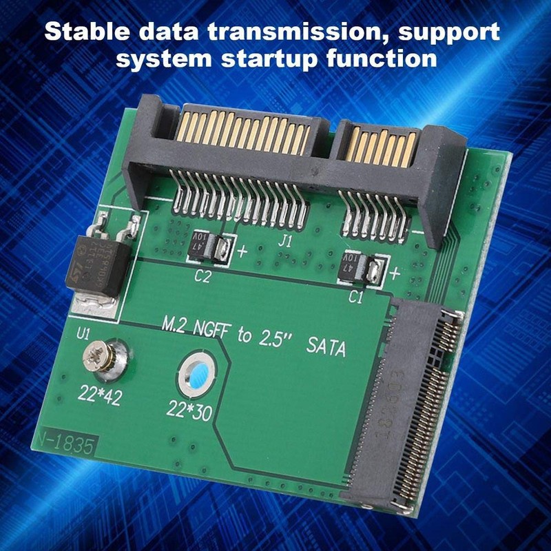 M.2 NGFF SSD to 2.5inch SATA 3.0 Adapter Card, M.2