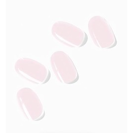 NOVA, Female Founded, Semi Cured Gel Nail Strips (On Pointe) - The 10 Minute Manicure. Salon-Quality, Works with Any Nail Lamp, Easy to Apply & Remove - Incl. Nail File & Wooden Stick (On Pointe)