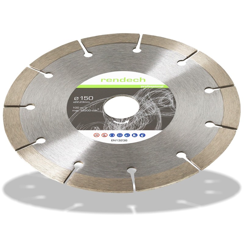 2x Rendech Diamond Disc, 125 Diamond Cutting Disc, 230 Cutting
