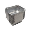 Matangi Plus 20 x Silver Aluminium Foil Containers & Lids