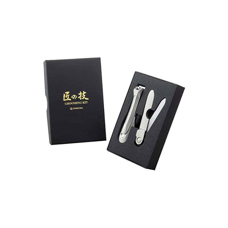 Takumi no Ki Grooming Kit, Nail File and Nail Clipper,