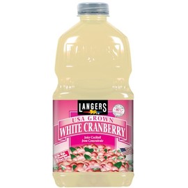 Langers White Cranberry Juice Cocktail, 64 Fl Oz (Pack of 8)