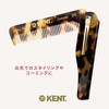 G.B.KENT Handmade Hair Comb Foldable 167mm British Royal Purveyor 20T
