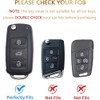 OFFCURVE Protector de Llave para Volkswagen Jetta Vento Passat Beetle