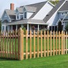 Outdoor Essentials Western Red Cedar French Gothic Fence Picket Bundle,