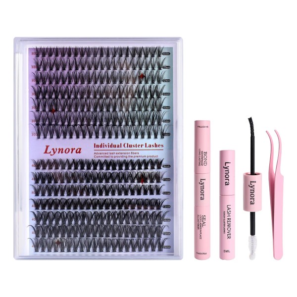 Lynora Pestañas Postizas 280 Diy Extensiones 30d+40d 10~14mm