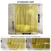 AmazerBath Yellow Shower Curtain Liner Heavy Duty, 100% EVA Clear