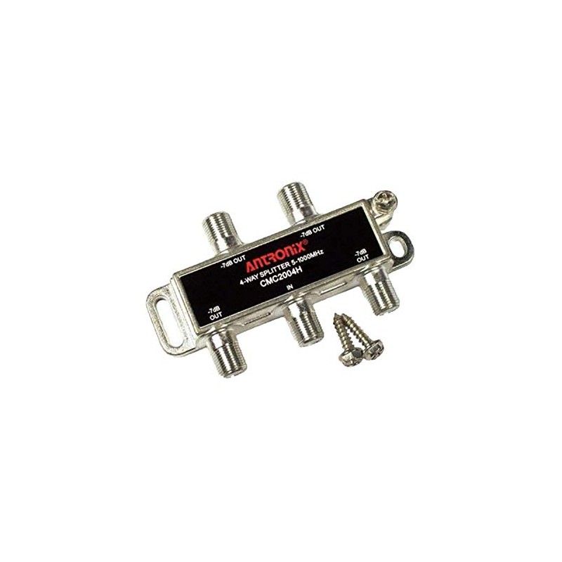 Antronix CMC2004H-A 4-Way Horizontal Splitter -7dB 5-1002 MHz High Performance