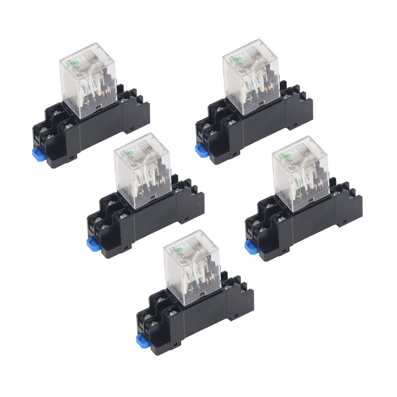 5PCS Coil Power Relay JQX 13F 24V General Purpose Electromagnetic