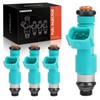 A-Premium Set of 4 Fuel Injectors Compatible with Nissan Sentra