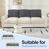 WEYOND Large Backrest Cushion Covers Super Stretch Backrest Covers for