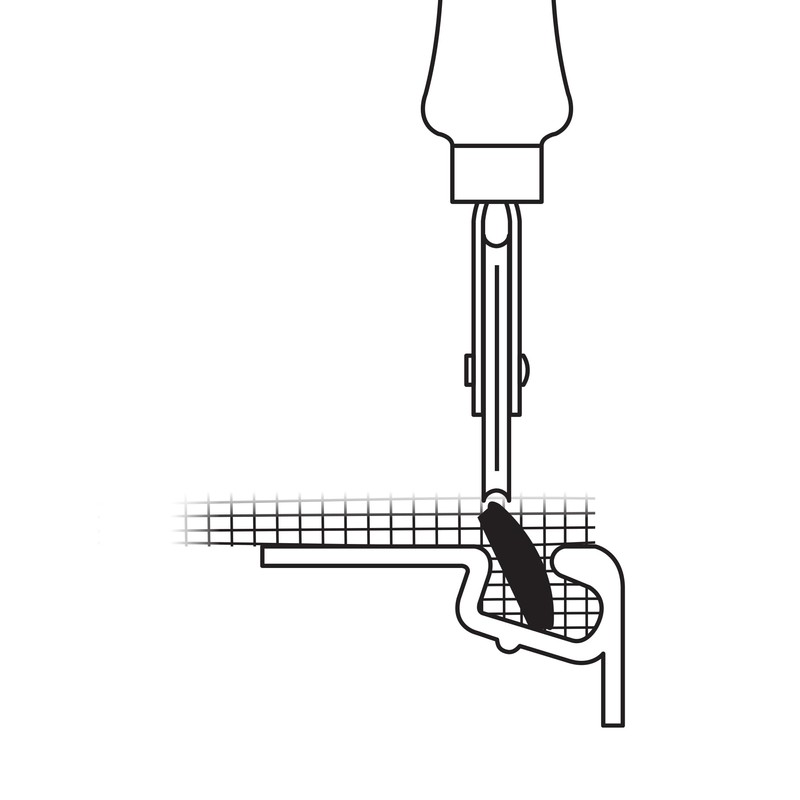 Prime-Line P 7843 5/16 In. x 100 foot Black, Flat