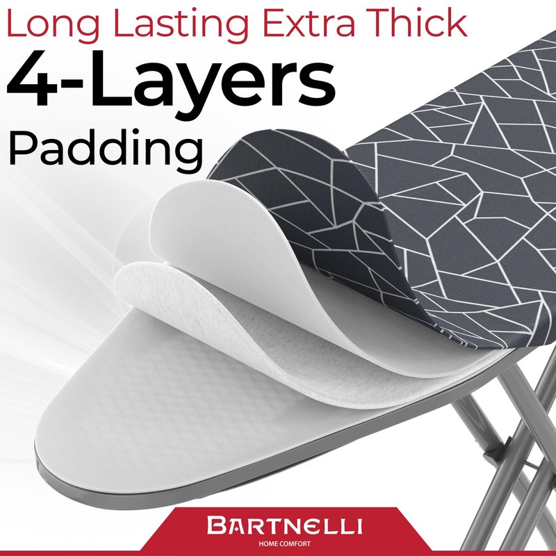 Bartnelli Ironing Board | Space-Saving and Ultimate Iron Board Experience