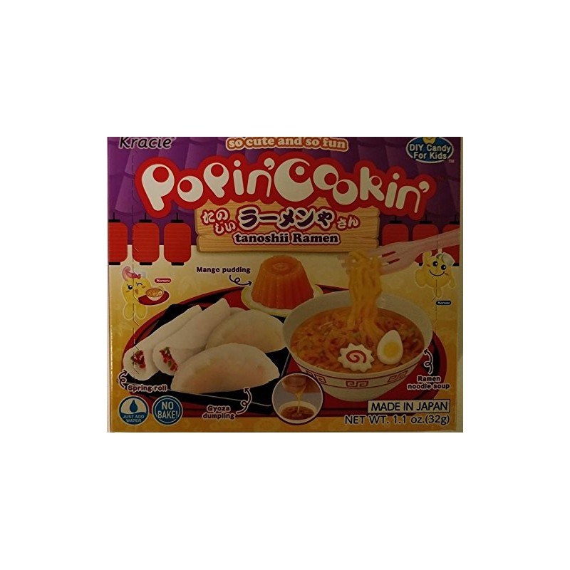 Kracie Popin Cookin JapaneseDiy Candy for Kids Tanoshii Ramen Kit