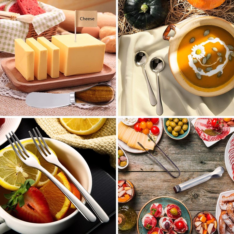 Charcuterie Boards Accessories(29 PCS) Cheese Spreaders for Charcuterie Board Mini