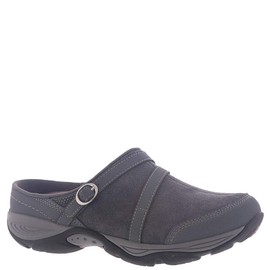 Easy Spirit Women's Equinox Mule, Grey Suede, 9 Wide, Grey, 9 Wide