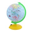 8in Colorful Lighting Tellurion World Globe 360 Degree Rotation Built