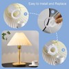 14 Pack Lamp Shade Reducer Ring White, Lamp Shade Adapter