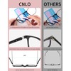 CNLO Blue Light Blocking Glasses,Computer Glasses,Anti Eyestrain, Lightweight Frame Eyeglasses