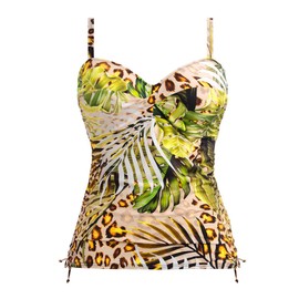Fantasie Women's Kabini Oasis Twist Underwire Tankini Top, Multi, 36D