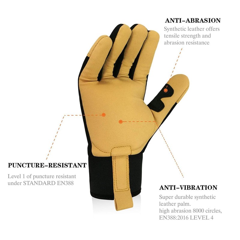 Intra-FIT Professional Anti-Vibration Glove EN ISO 10819: 2013 / A1: