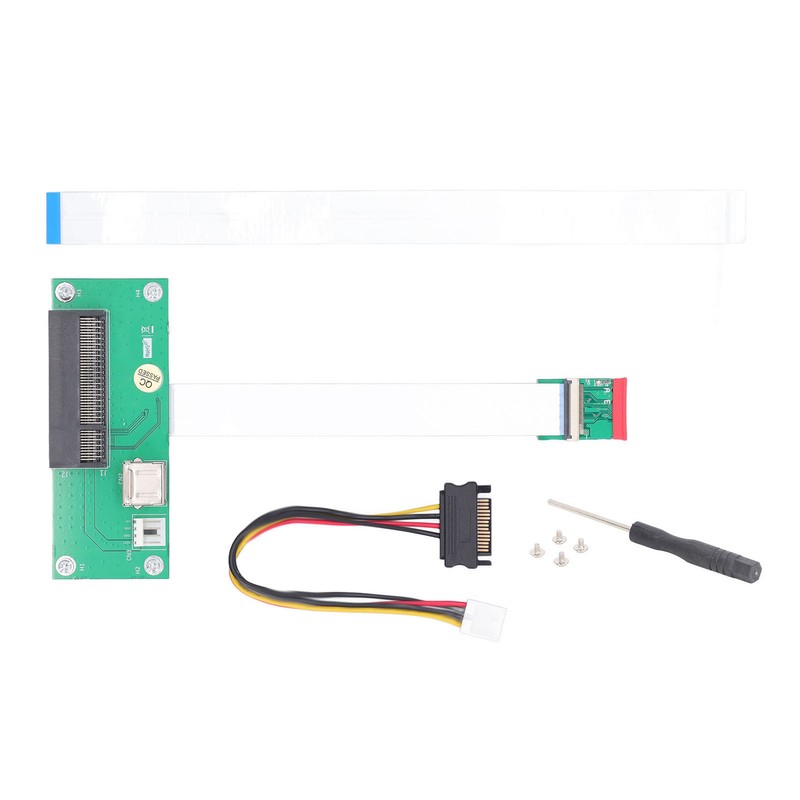 NGFF M.2 Key A/E to PCIE Express 8X USB Adapter
