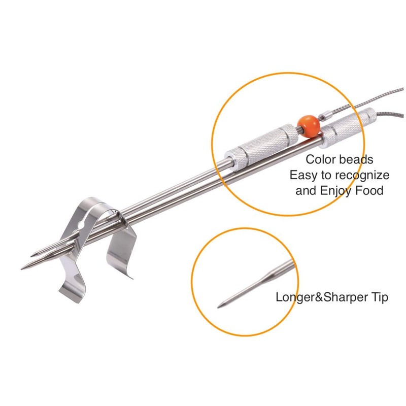 CLORY Probe Replacement ThermoPro Meat Probe for TP08, TP17, TP20,TP21,