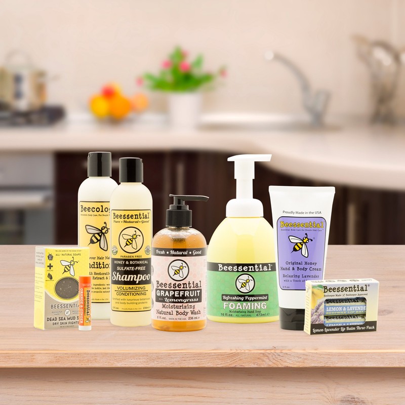 Beessential Botanical Sulfate Free Shampoo, Honey, 8 Ounce