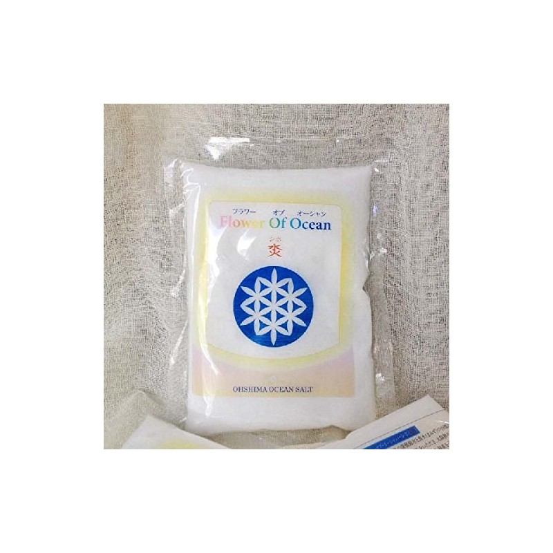 Traditional Natural Sea Salt Flower Of Ocean Shiho, 7.1 oz