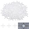 uxcell 800Pcs Tile Spacers, 2.5mm 3/32" Cross Shape Wall Floor