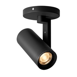 Aisilan Zoomable Ceiling Spotlight Black LED 12 W Dimmable Ceiling Spotlight, Adjustable Beam Angle 10°-55°, Swivel Angle, Aluminium Accent Lamp, CRI 97, for Hallway, Wall Painting and Living Room