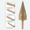 5Pcs Firewood Drill Bit 32mm Wood Log Splitter C45 Steel