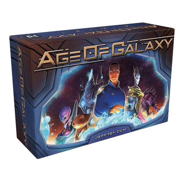 ICE Makes , Age of Galaxy, Connoisseur Game, Board Game, 2-4 Players, From 12+ Years, 45 Minutes, German