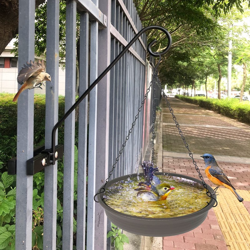 Deck Hook Rail Suitable for Hanging Flower Baskets Wind Chimes