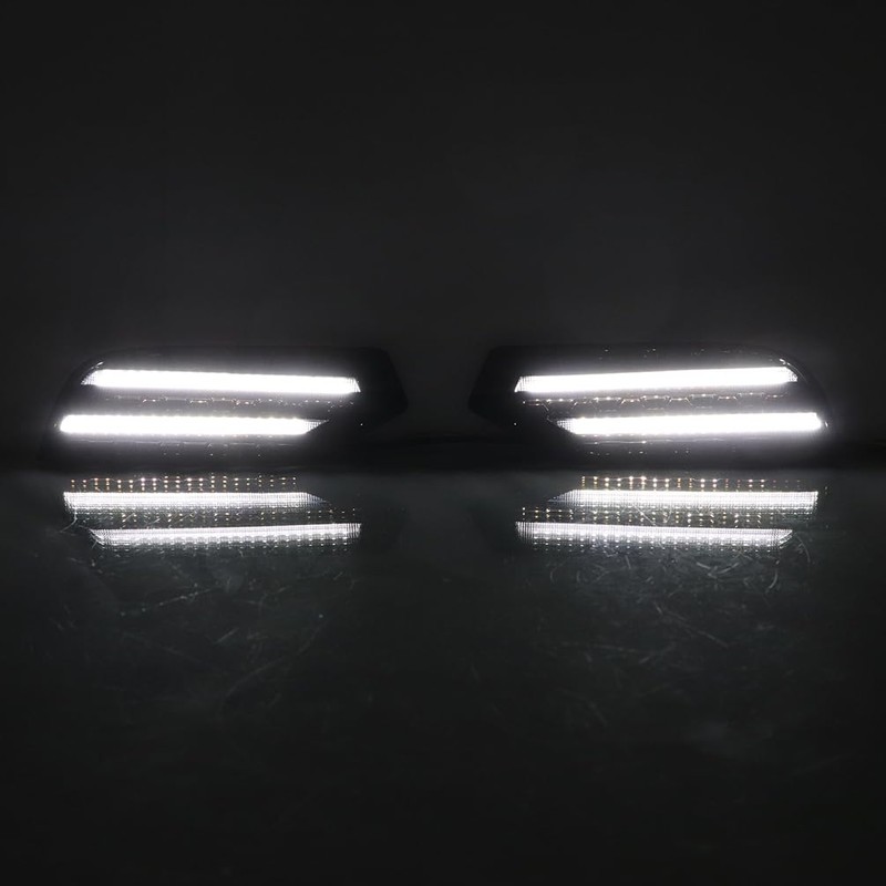 ECAHAYAKU DRL LED Daytime running Light Front Bumper Fog Lamp