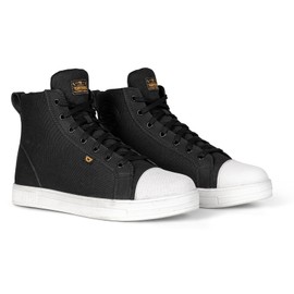 cortech Menace Motorcycle Riding Shoes Black/White