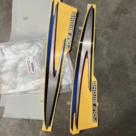 Yamaha OEM Yamaha F115 115 Four Stroke Outboard Decal Sticker Set 67F-W0070-10 Bay 36