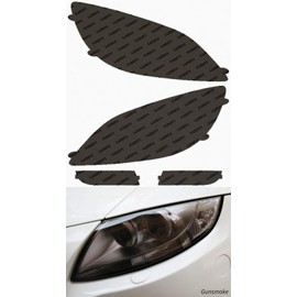 Lamin-x Custom Fit Gunsmoke Headlight Covers for MazdaSpeed 3 Hatchback (07-09)