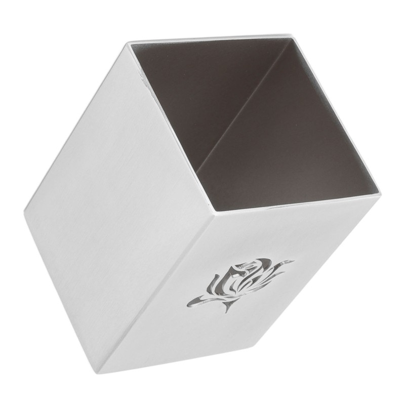 Pencil Cup Holder Multiple Uses Stainless Steel Desktop Stationery Organizer