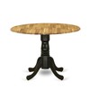 East West Furniture DMT-NBK-TP Dublin Modern Dining Table - a