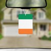 National Flag Car Air Freshener with New Car Scent -