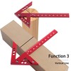Centre Finder, Line Ruler Made of Aluminium Alloy, Centring Ruler,